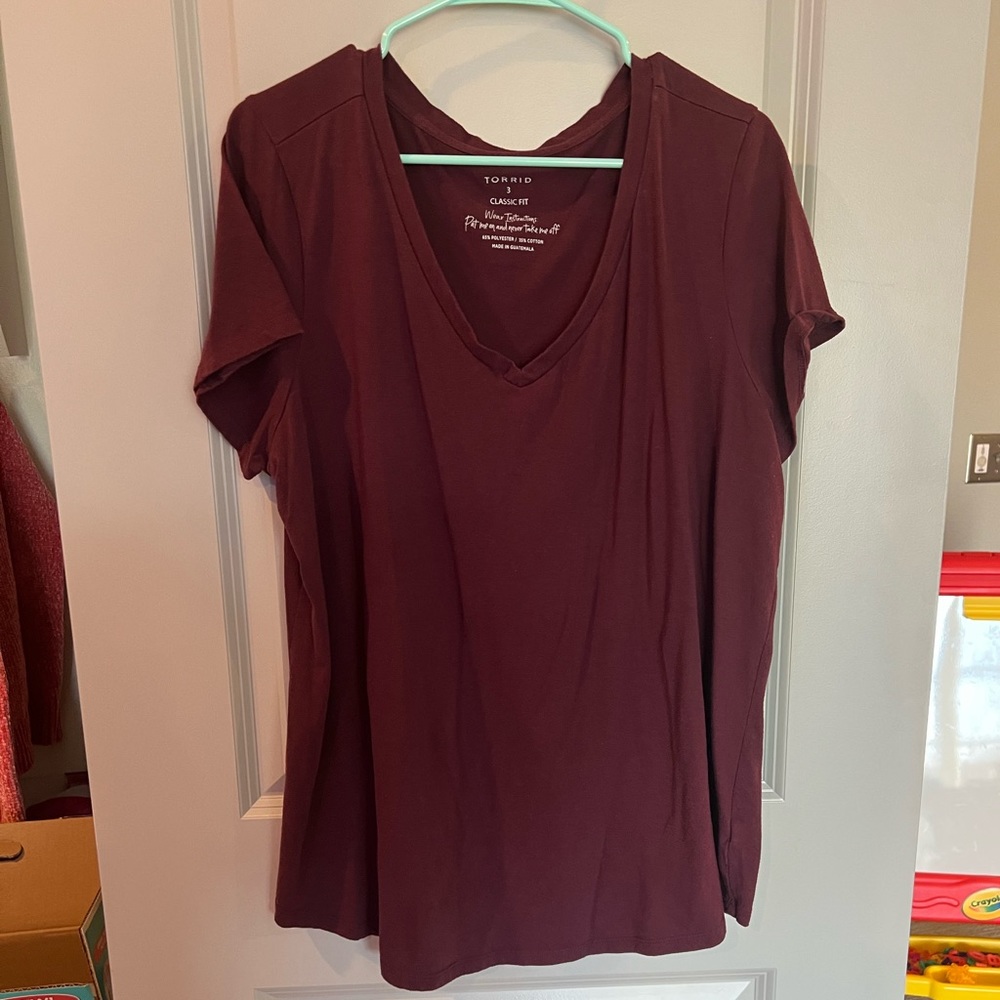 Torrid class fit tee